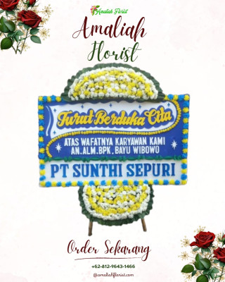 Papan Bunga Duka di Bengkulu Utara