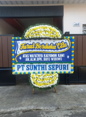 Papan Bunga Duka di Bengkulu Utara