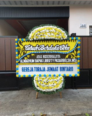 Papan Bunga Duka di Bengkulu Utara