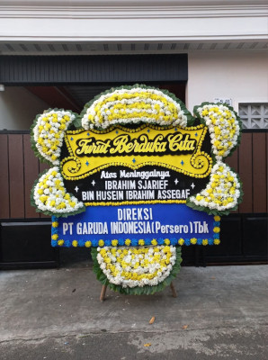 Papan Bunga Duka di Bengkulu Utara