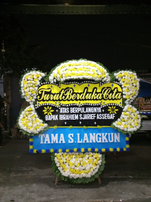 Papan Bunga Duka di Bengkulu Utara
