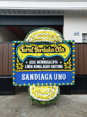 Papan Bunga Duka di Bengkulu Utara